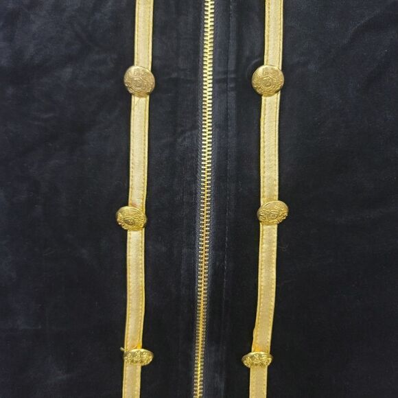 Bcbgmaxazria velour two-piece track suit, medium - Picture 3 of 15